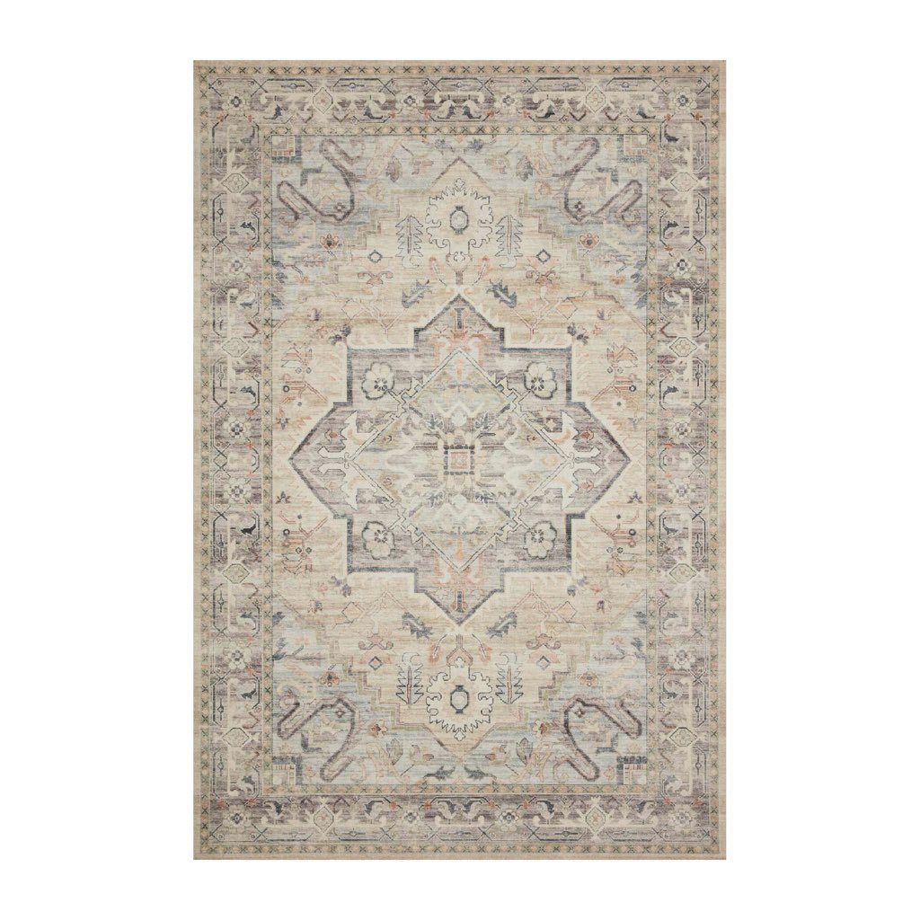 Loloi II Hathaway HTH 07 Multi and Ivory Colorful Area Rug for Home Decor