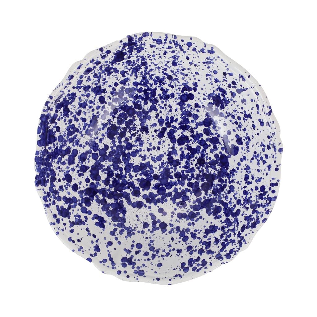 Vietri Amalfitana Colorful Splatter Design 12-Inch Serving Bowl