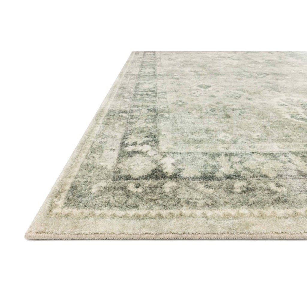 Loloi II Rosette ROS 04 Area Rug in Elegant Steel and Graphite Shades