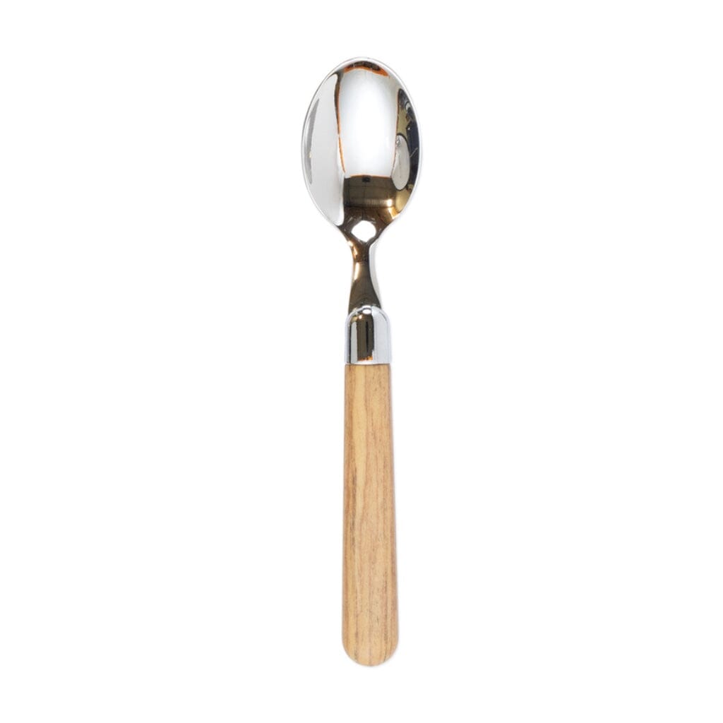 Vietri's Stylish Albero Place Spoon with Warm Wood Handles