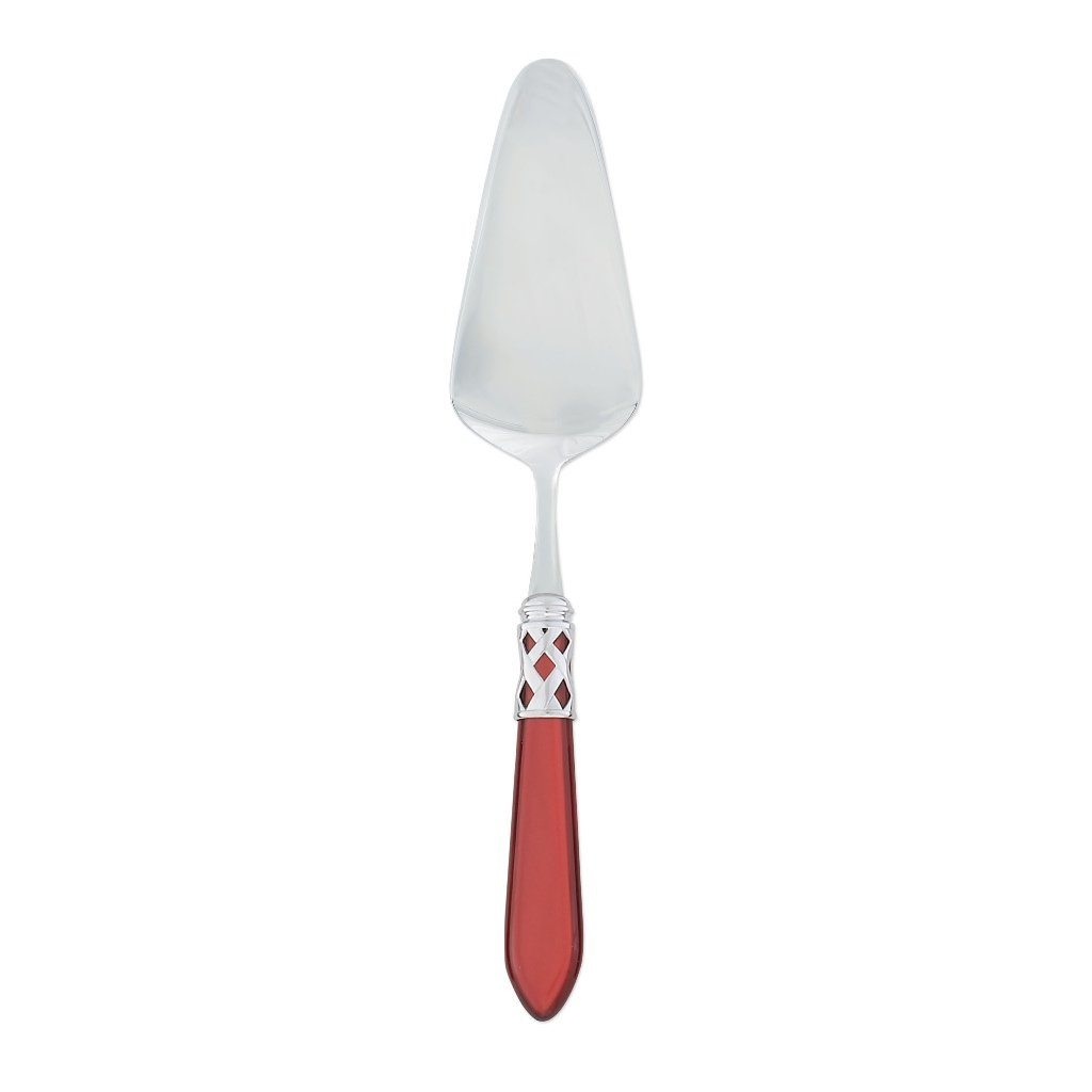 Vietri Aladdin Pastry Server with Brilliant Chrome - Finished Stainless - Steel Dessert Serving Tool