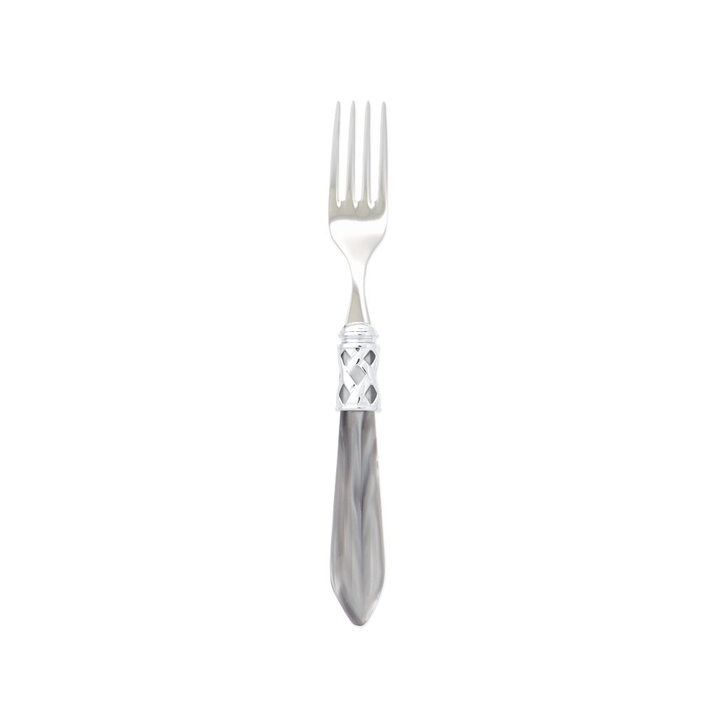 Vietri Aladdin Salad Fork with Brilliant Shiny Chrome Finish