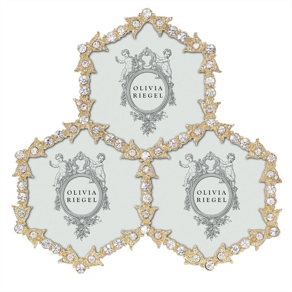 Luxurious Olivia Riegel 2.5 Triple Gold Frame from Luxembourg