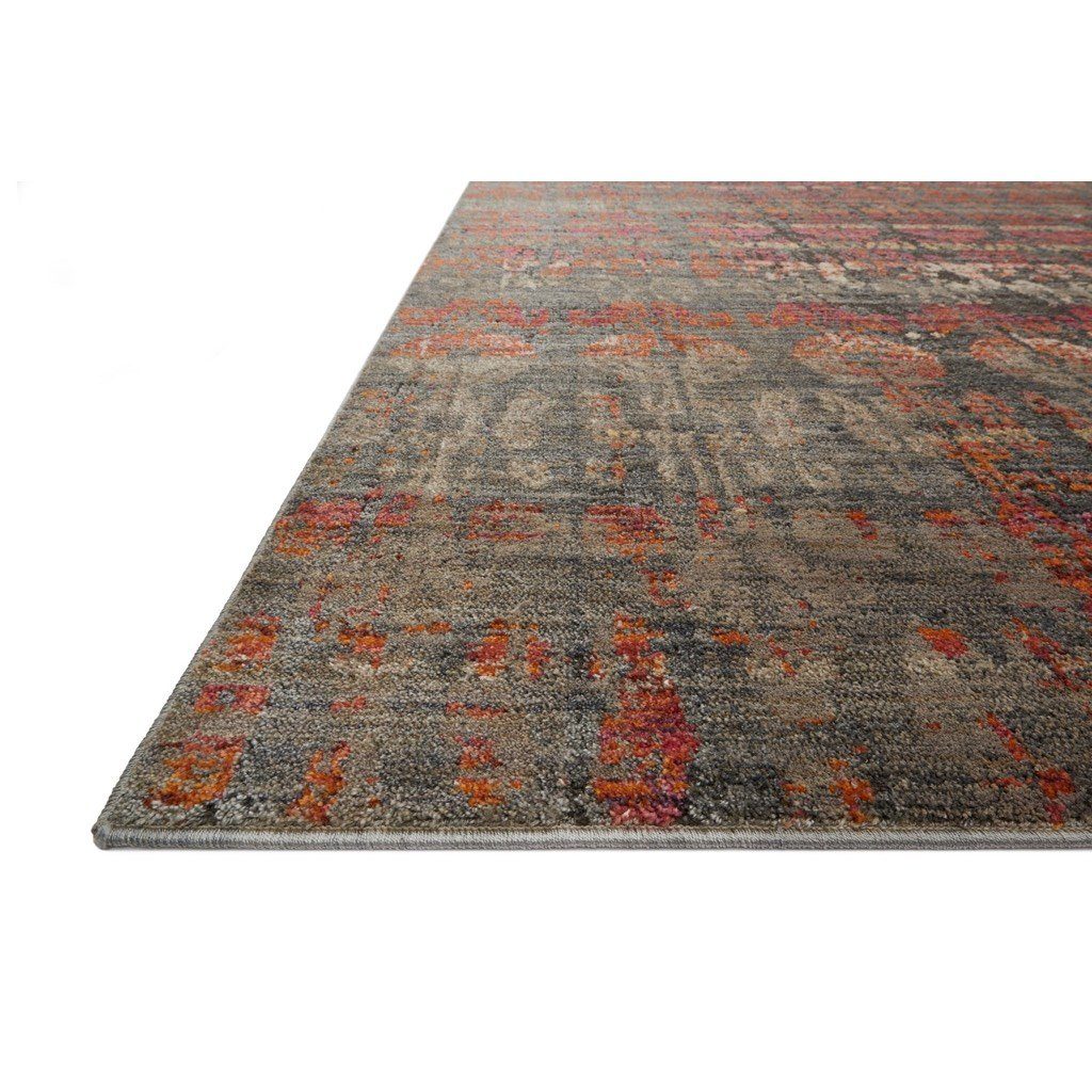 Stylish Loloi Javari JV 07 Area Rug in Stunning Steel Sunrise Color