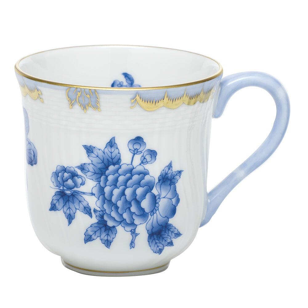 Exquisite Herend Fortuna Tea Mug with 24K Gold Accents