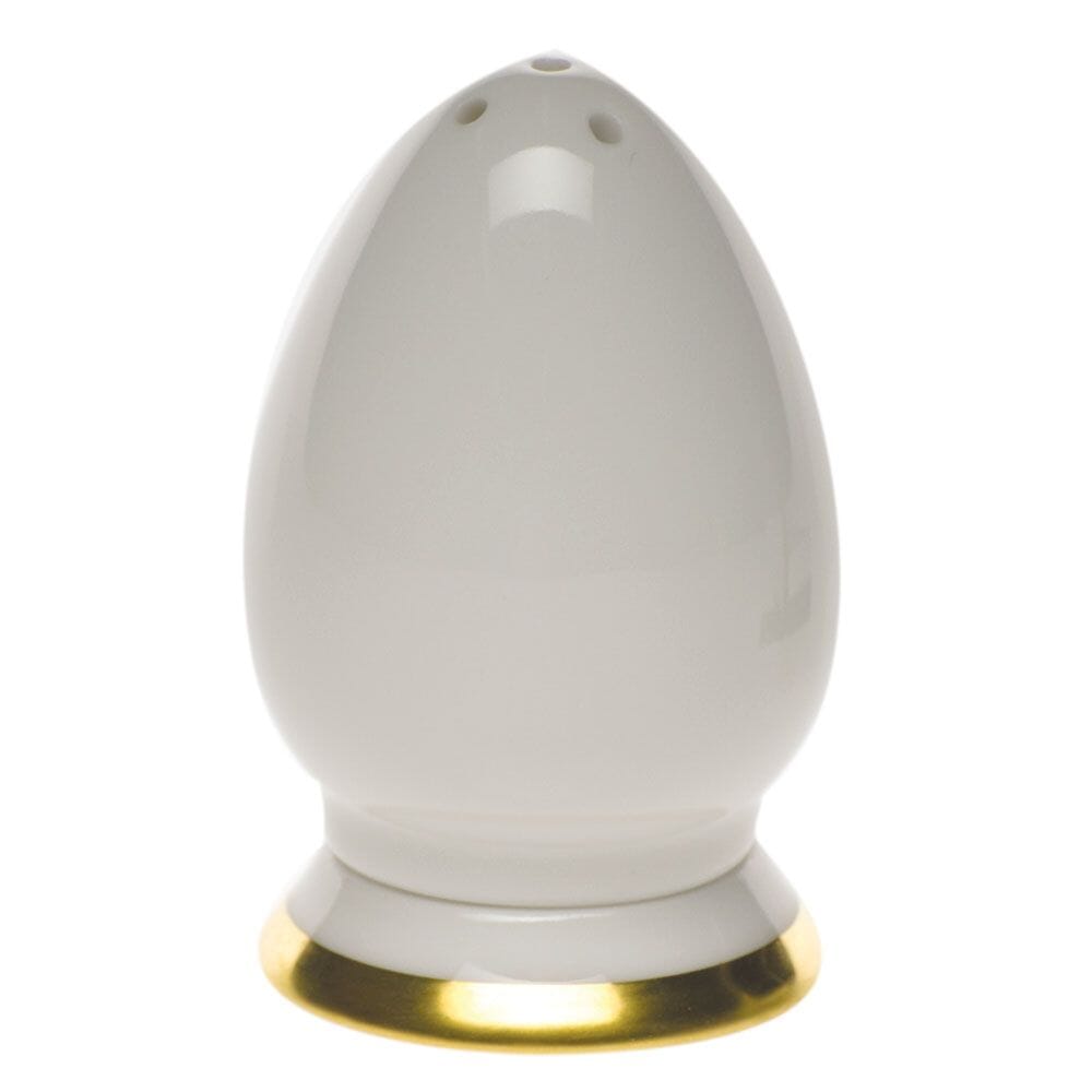 Hand - painted Herend Gwendolyn Multi - Hole Salt Shaker with 24K Gold Rim