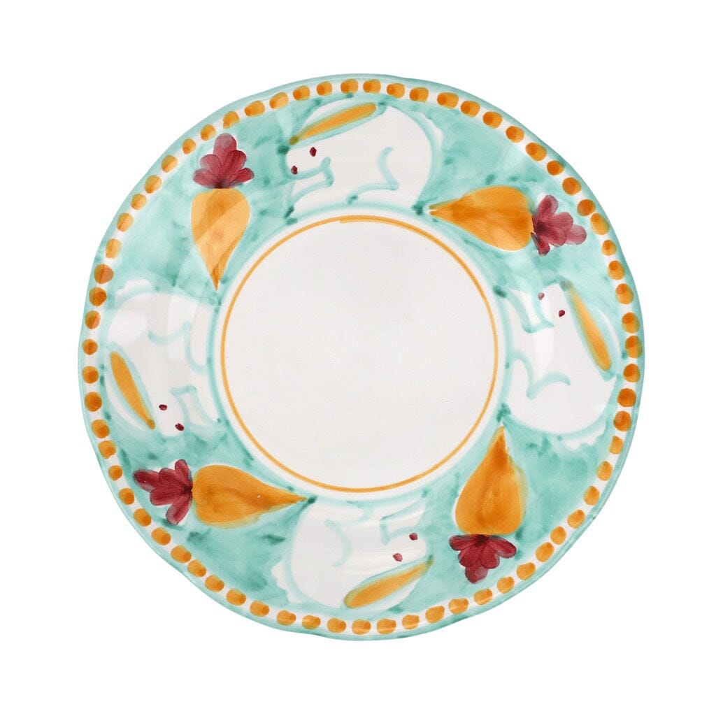 Handmade Italian Vietri Campagna Coniglio 10-Inch Dinner Plate