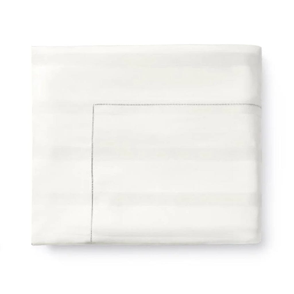 Sferra Giza 45 Stripe Luxury King-Size Duvet Cover Measuring 106 Inches by 92 Inches