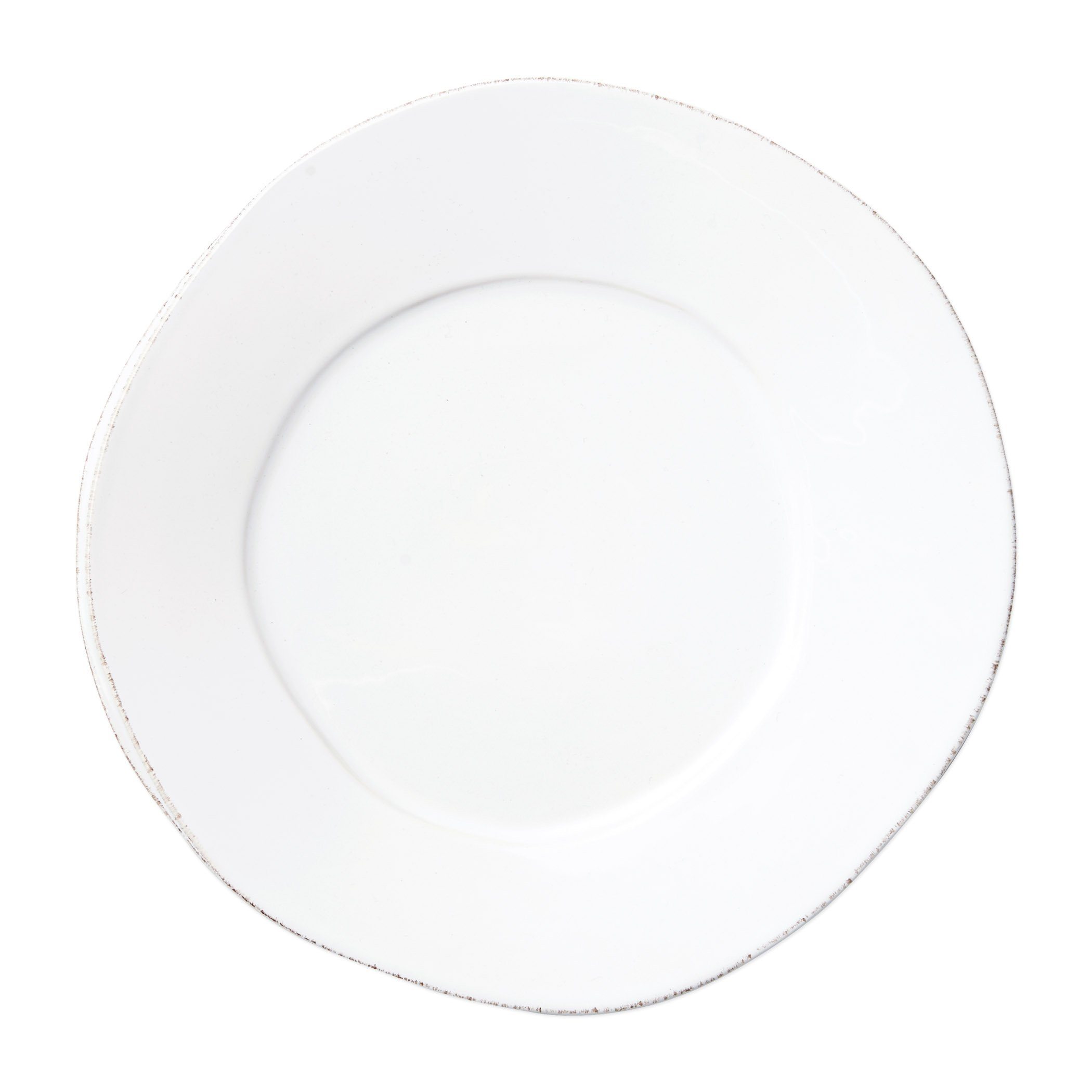 Vietri Handcrafted Italian Stoneware Lastra American Dinner Plate, 12-Inch