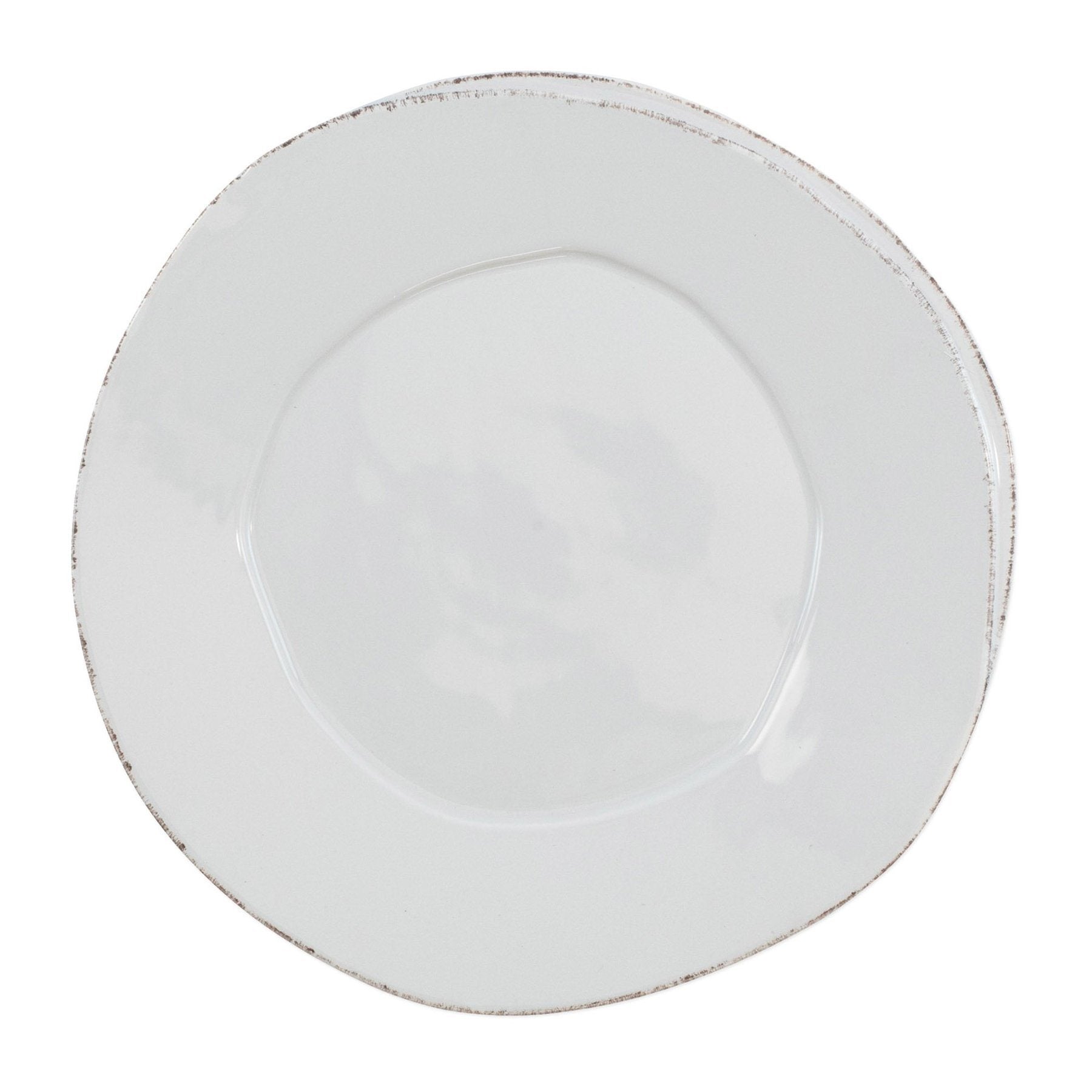 Vietri Handcrafted Italian Stoneware Lastra American Dinner Plate, 12-Inch