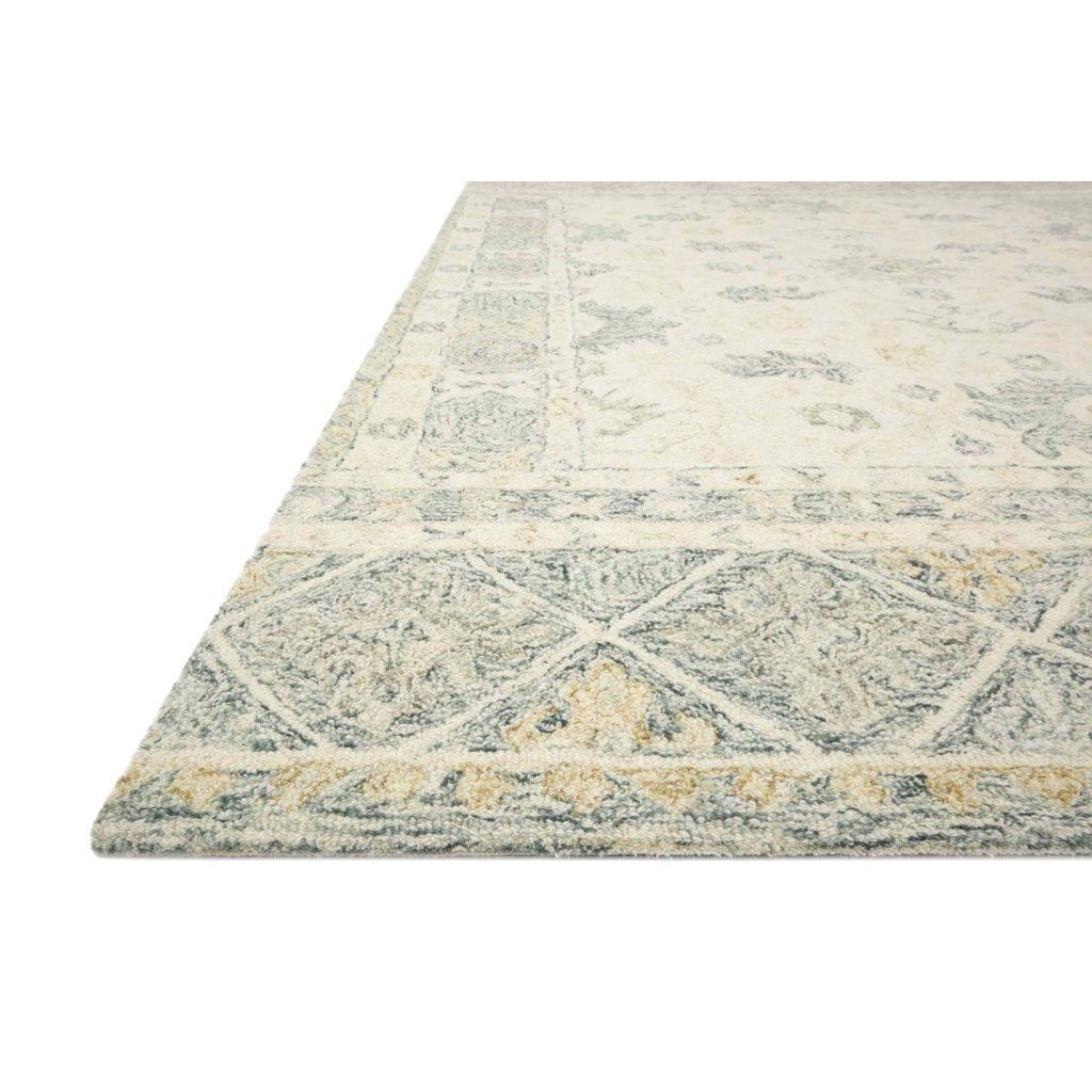 Loloi Norabel NOR 01 Area Rug in Beautiful Ivory and Slate Colors