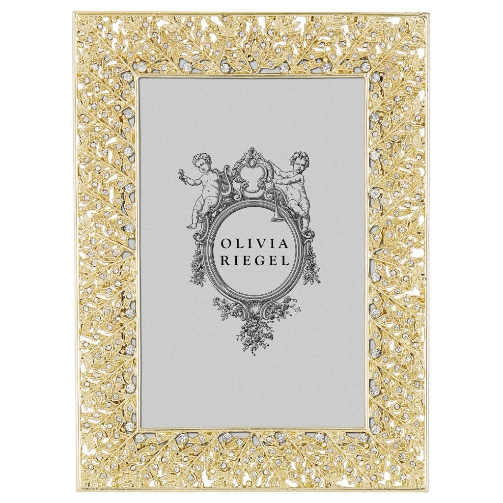 Luxurious Gold Olivia Riegel 4 x 6 Florence Picture Frame