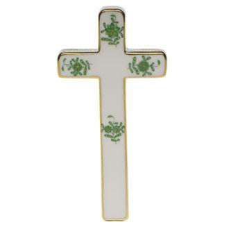 Exquisite Handmade Herend Porcelain Cross for Faith and Devotion
