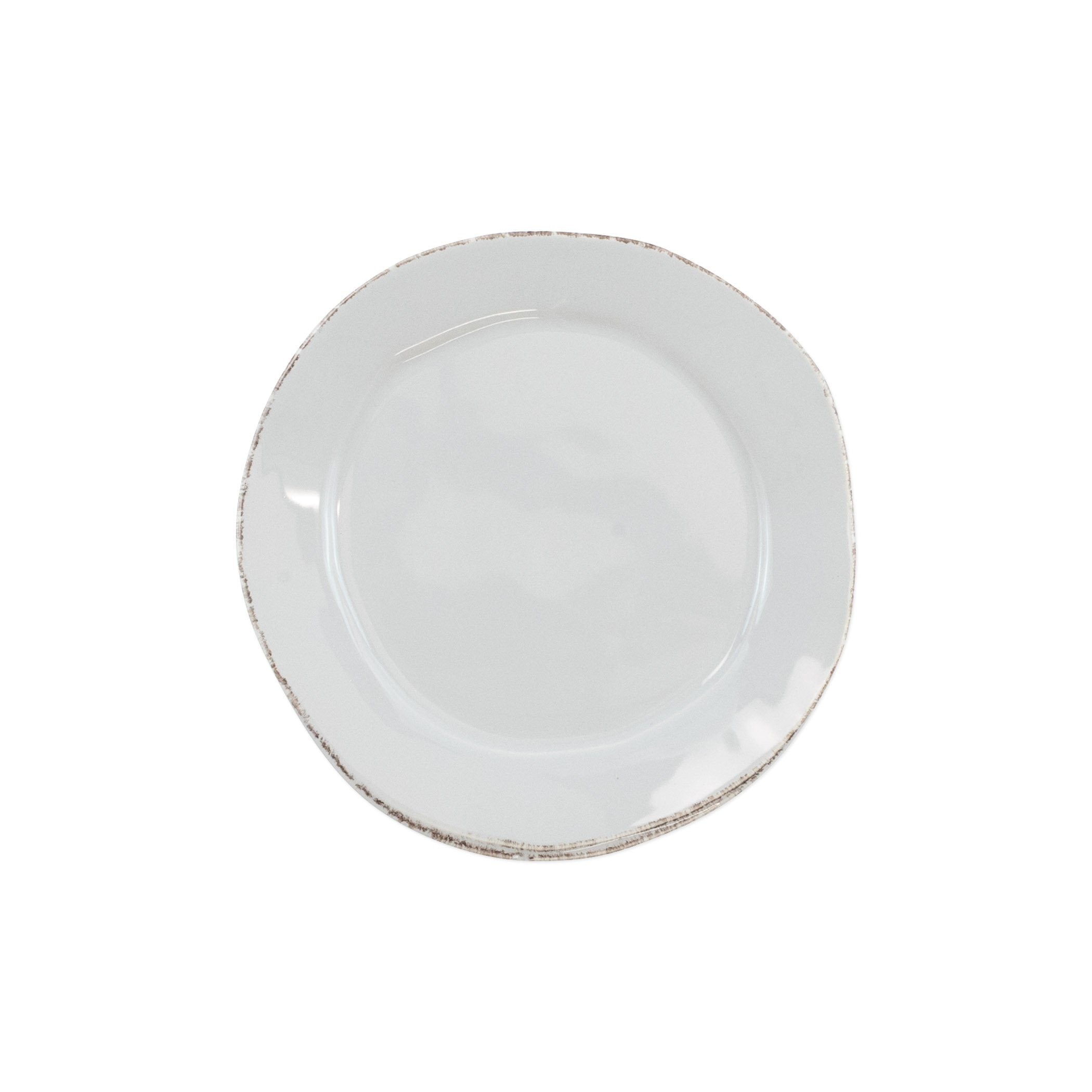 Vietri Hand - crafted Italian Stoneware Lastra Canape Plate for Dining