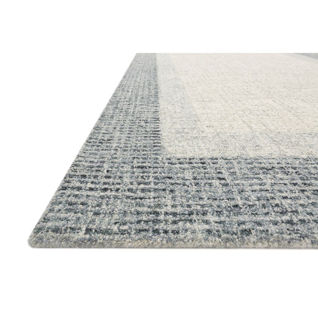 Loloi Rosina ROI 01 High - Quality Hand - Tufted Grey and Blue Area Rug for Home Decor