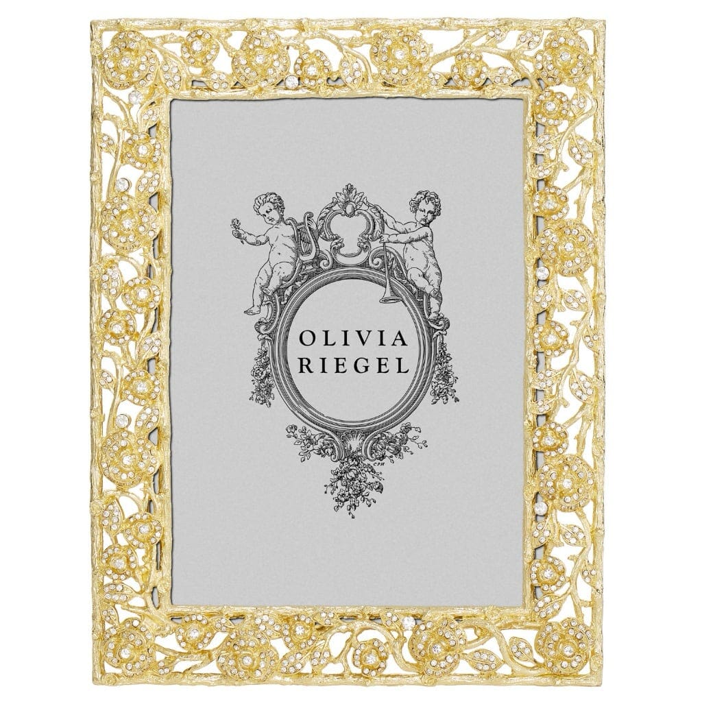 Luxurious Gold Olivia Riegel 5 x 7 Ellarose Picture Frame