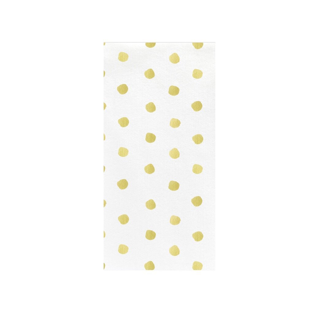 Vietri Papersoft Napkins Dot Yellow Guest Towels