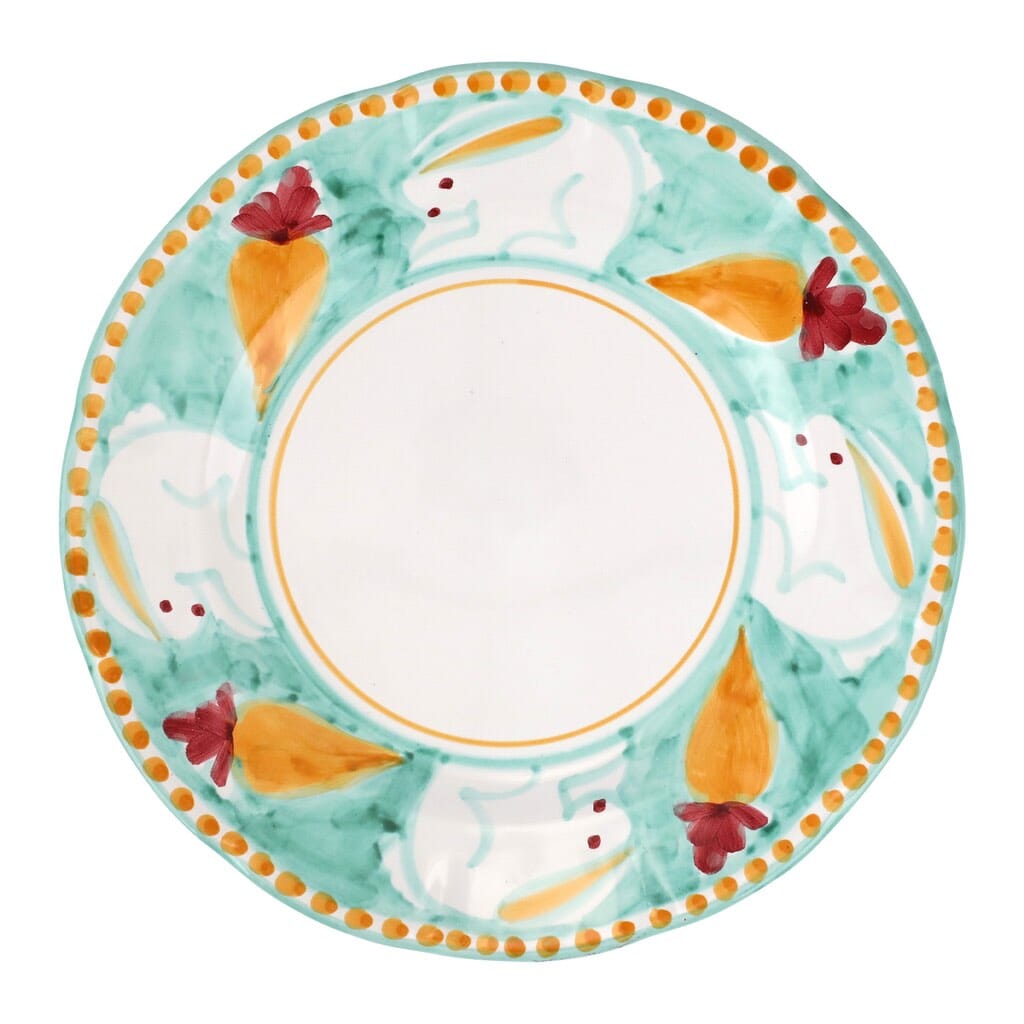 Vietri Campagna Coniglio Hand - painted Service Plate/Charger for Dining