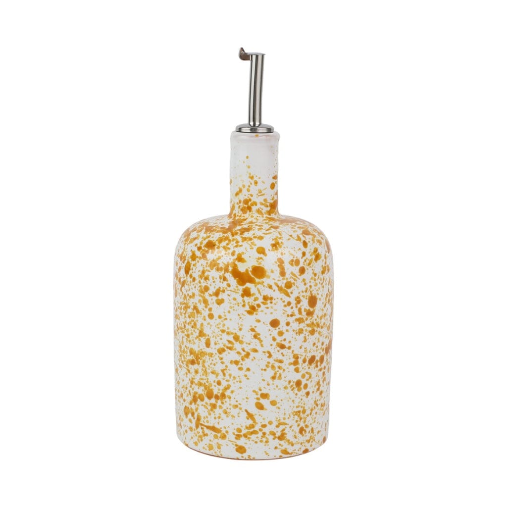 Vietri Amalfitana Colorful Splatter Design Olive Oil Bottle