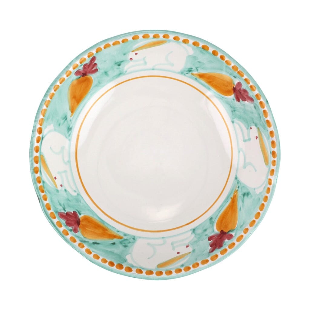 Large Hand - painted Vietri Campagna Coniglio Serving Bowl