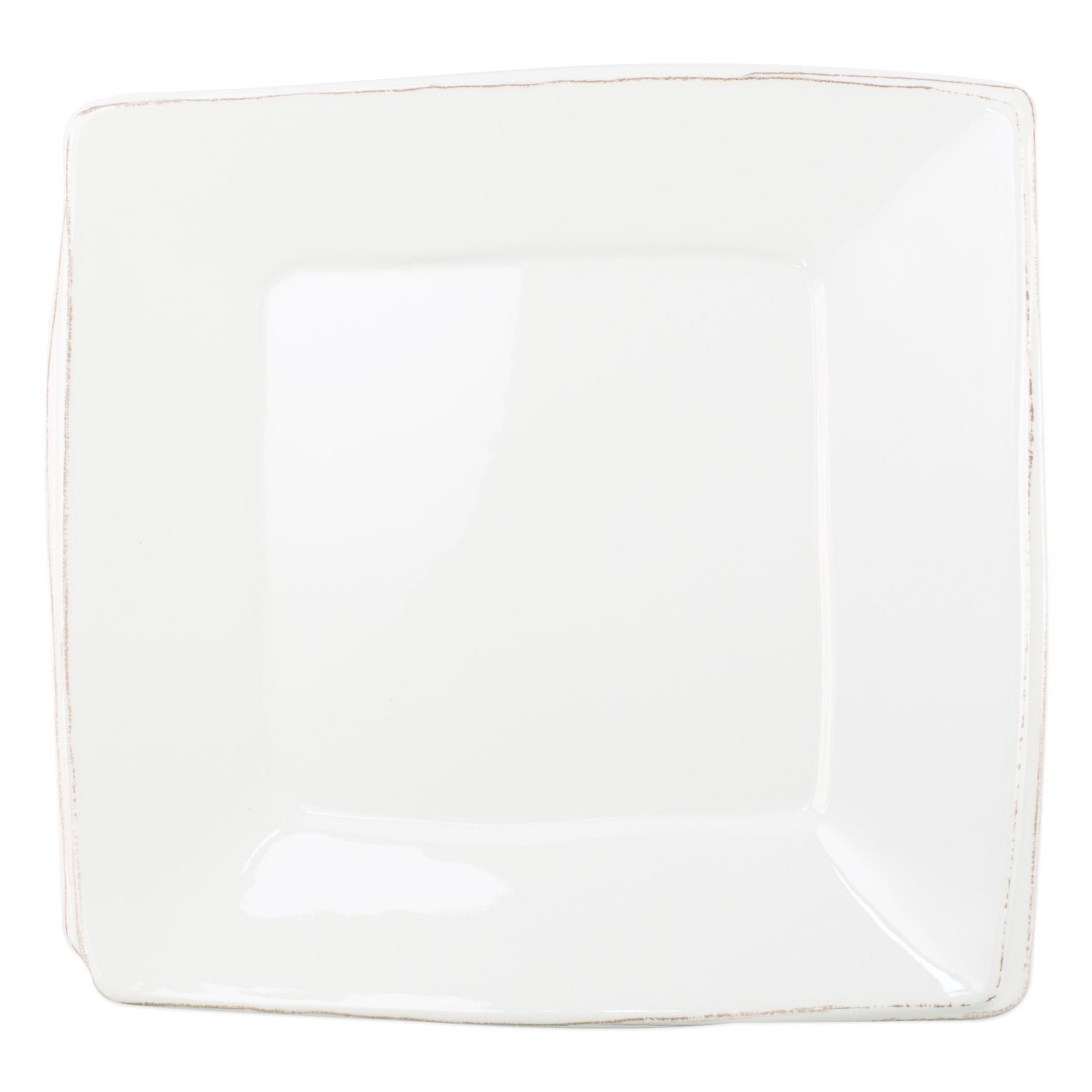 Vietri High - Quality Melamine White Square Serving Platter for Various Occasions