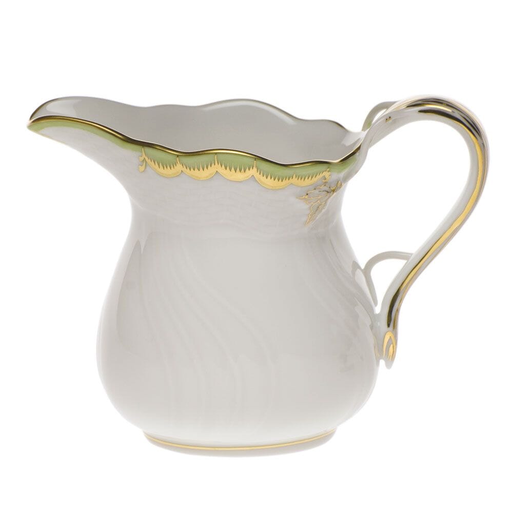 Herend Exquisite Porcelain Princess Victoria Pattern Creamer for Tea or Coffee Service