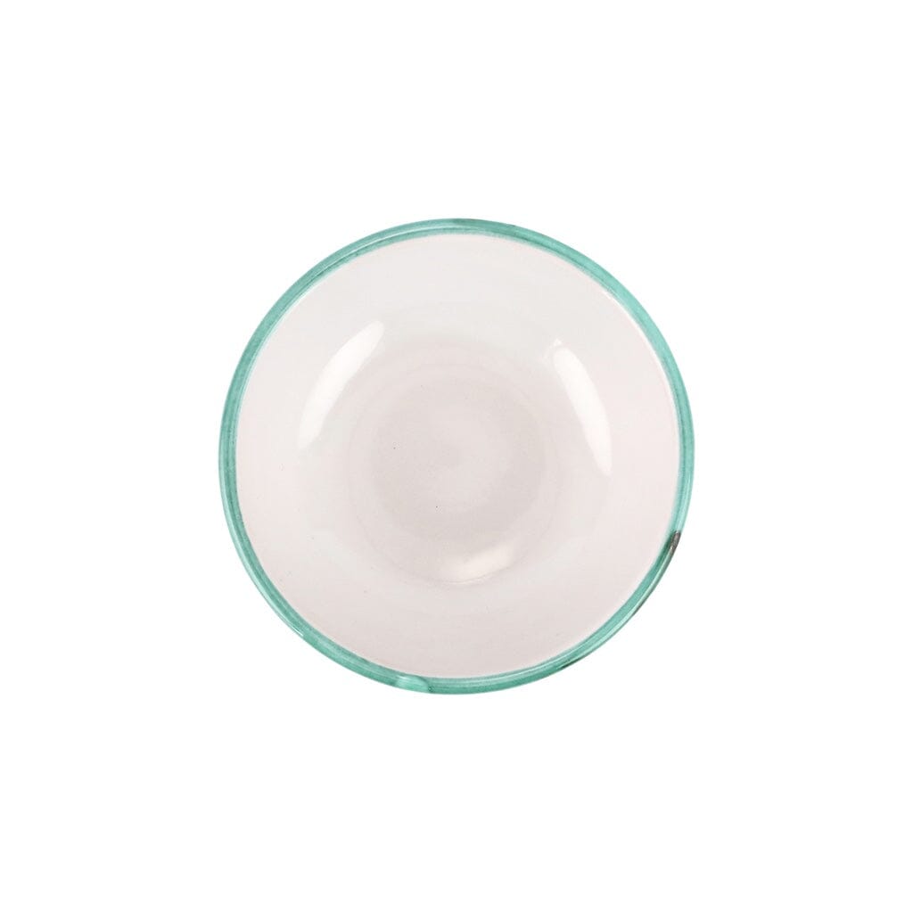 Vietri Campagna Coniglio Hand - painted Ceramic Cereal and Soup Bowl for Dining