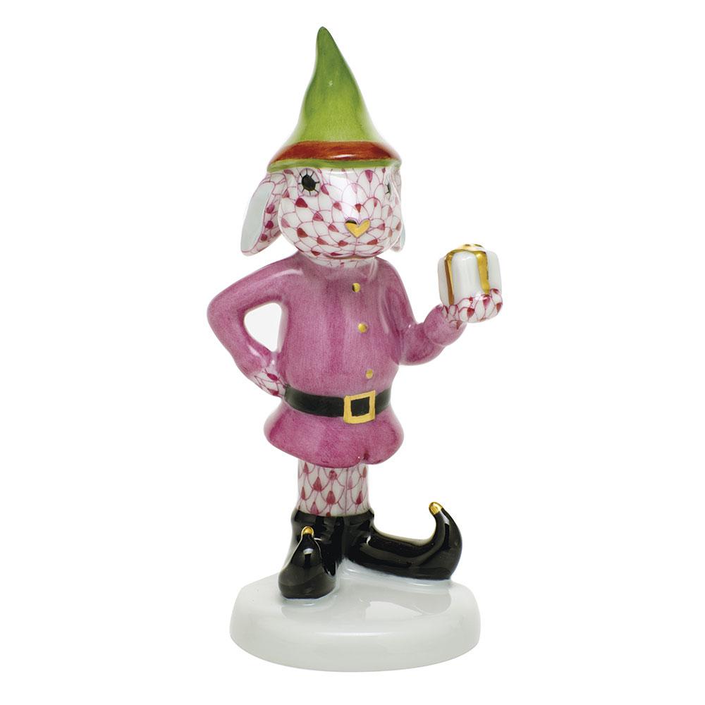 Exquisite Hand - painted Herend Elf Bunny Porcelain Figurine