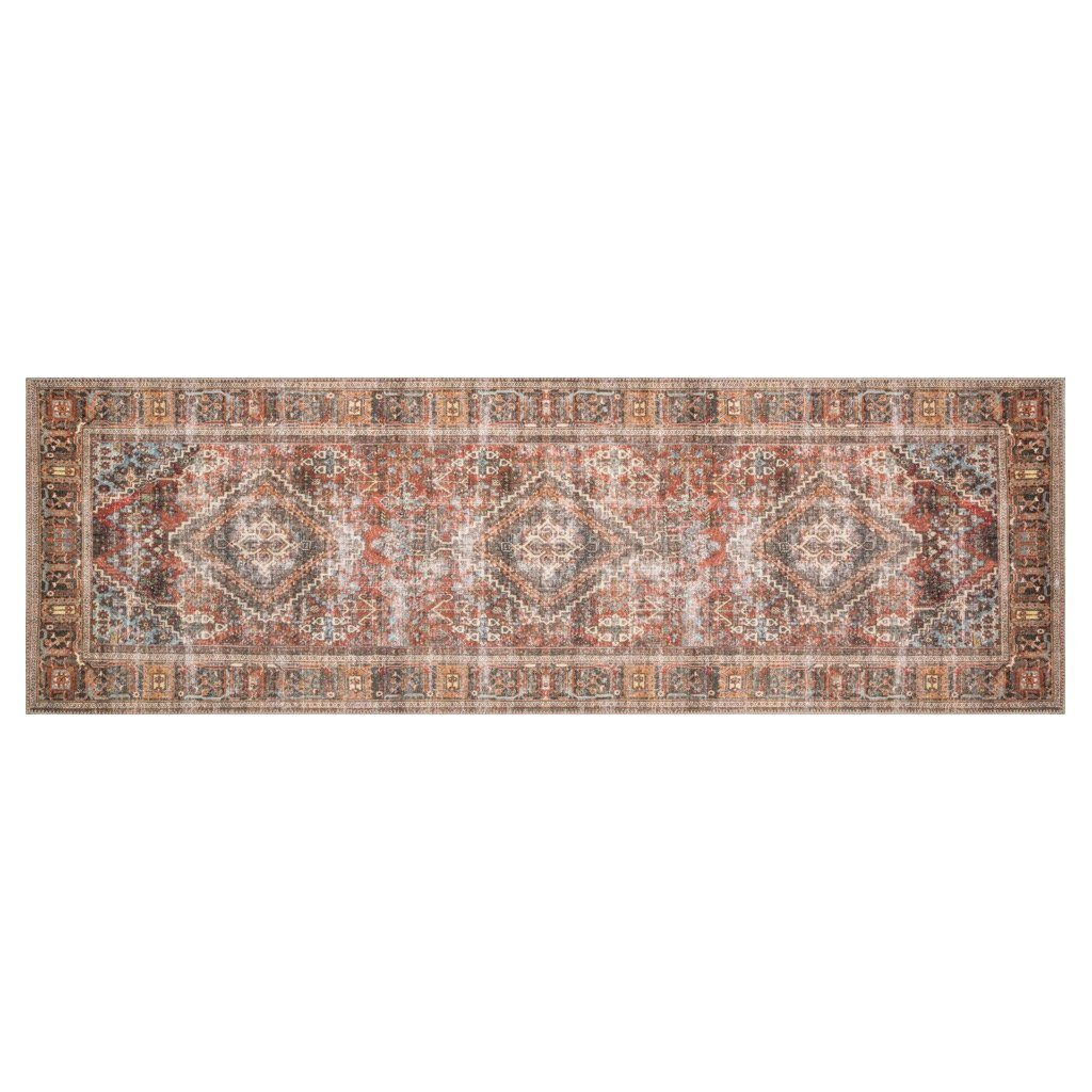 Loloi Loren LQ 13 Area Rug in Brick Midnight Shade - A Stylish and Affordable Floor Covering