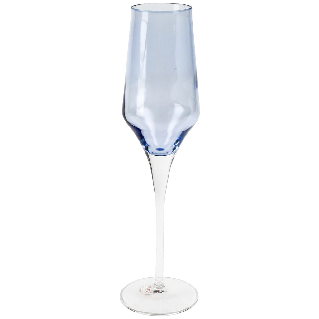 Vietri Contessa Italian Handmade Champagne Drinking Glass