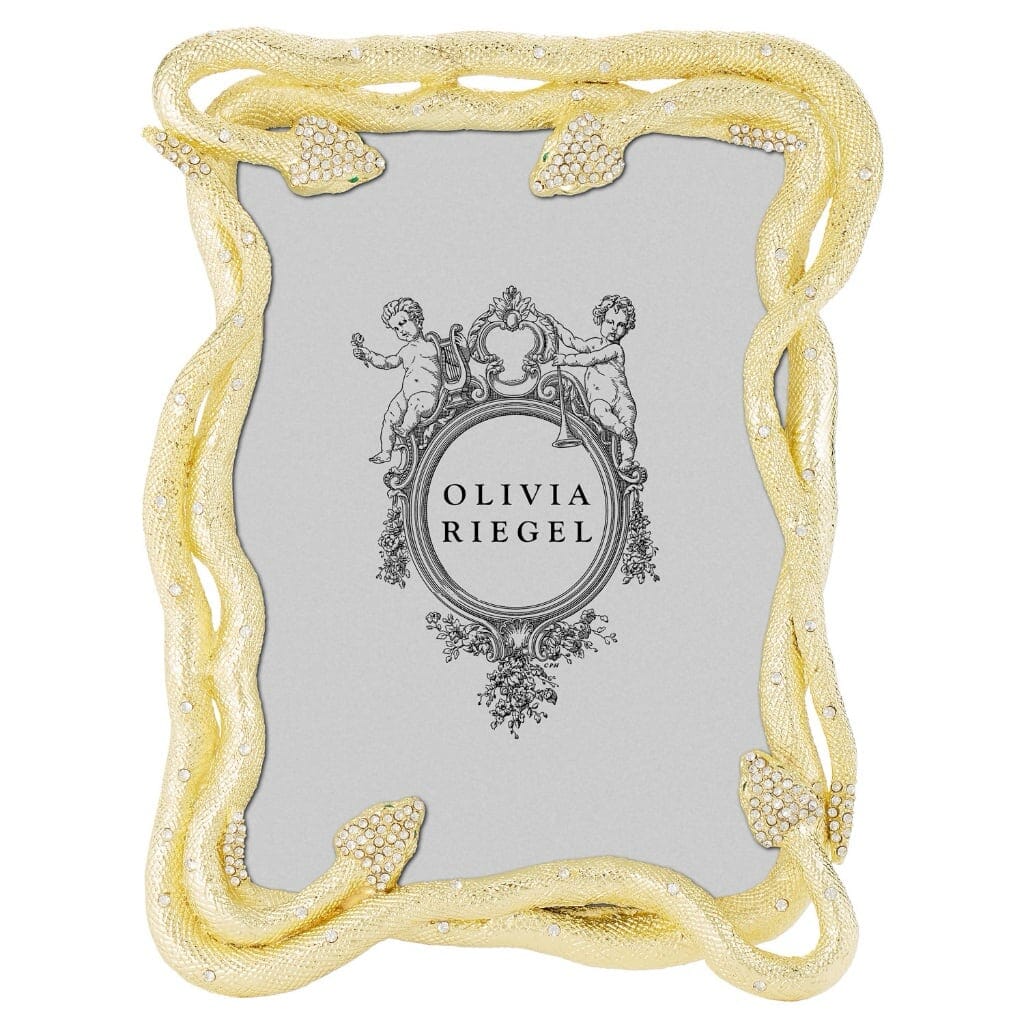 Olivia Riegel Premium Gold Serpentina Picture Frame for 5 x 7 Photos
