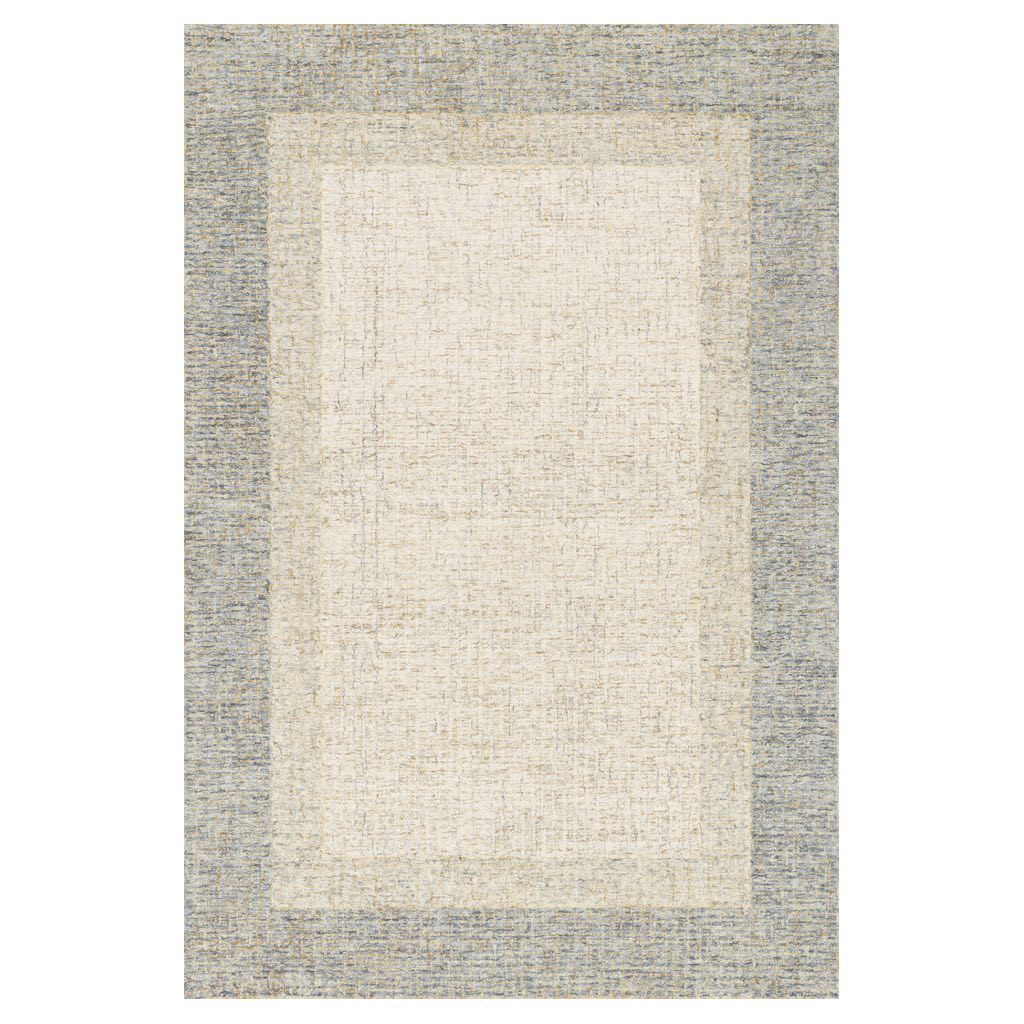 Loloi Rosina ROI 01 Sand-Colored High-Quality Hand-Tufted Wool Area Rug for Home Decoration