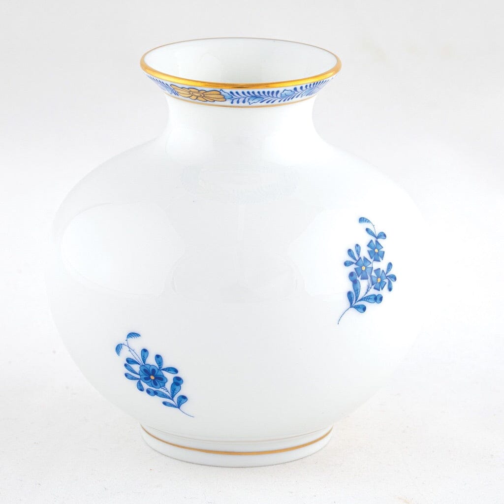 Exquisite Herend Hand - painted Round Porcelain Vase for Decoration