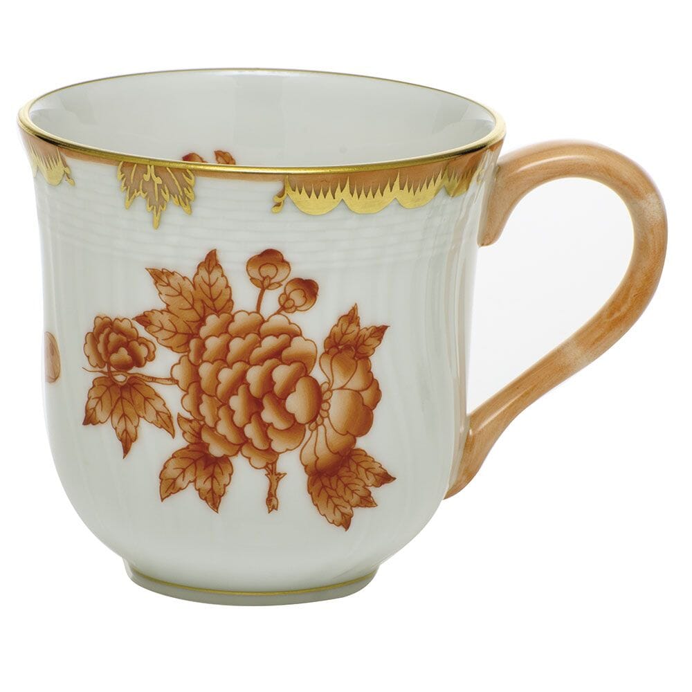 Exquisite Herend Fortuna Tea Mug with 24K Gold Accents