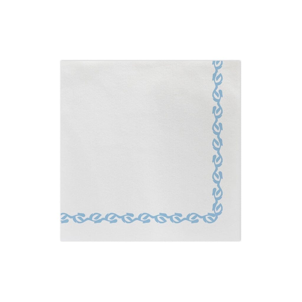 Vietri Florentine Light Blue Papersoft Disposable Dinner Napkins