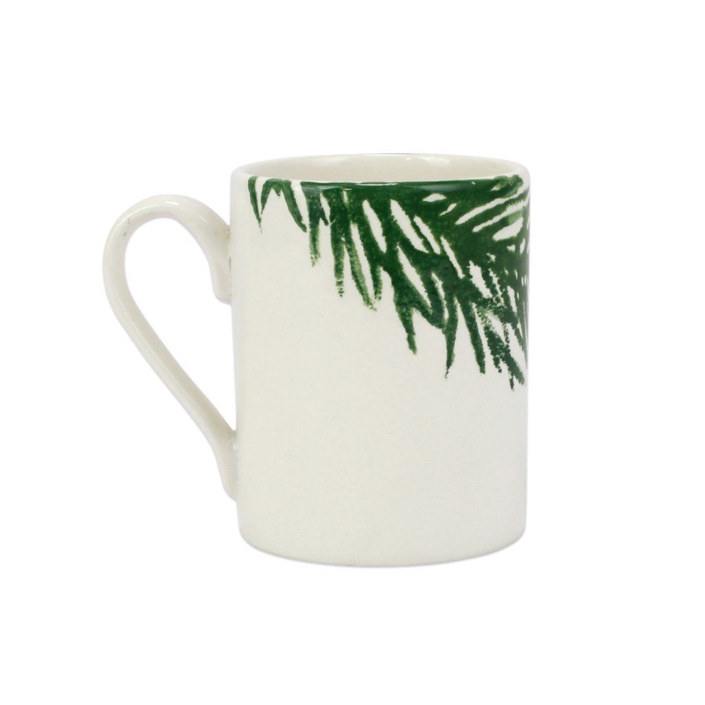 Hand - painted Blue Nutcrackers Mug from Italian Artisan