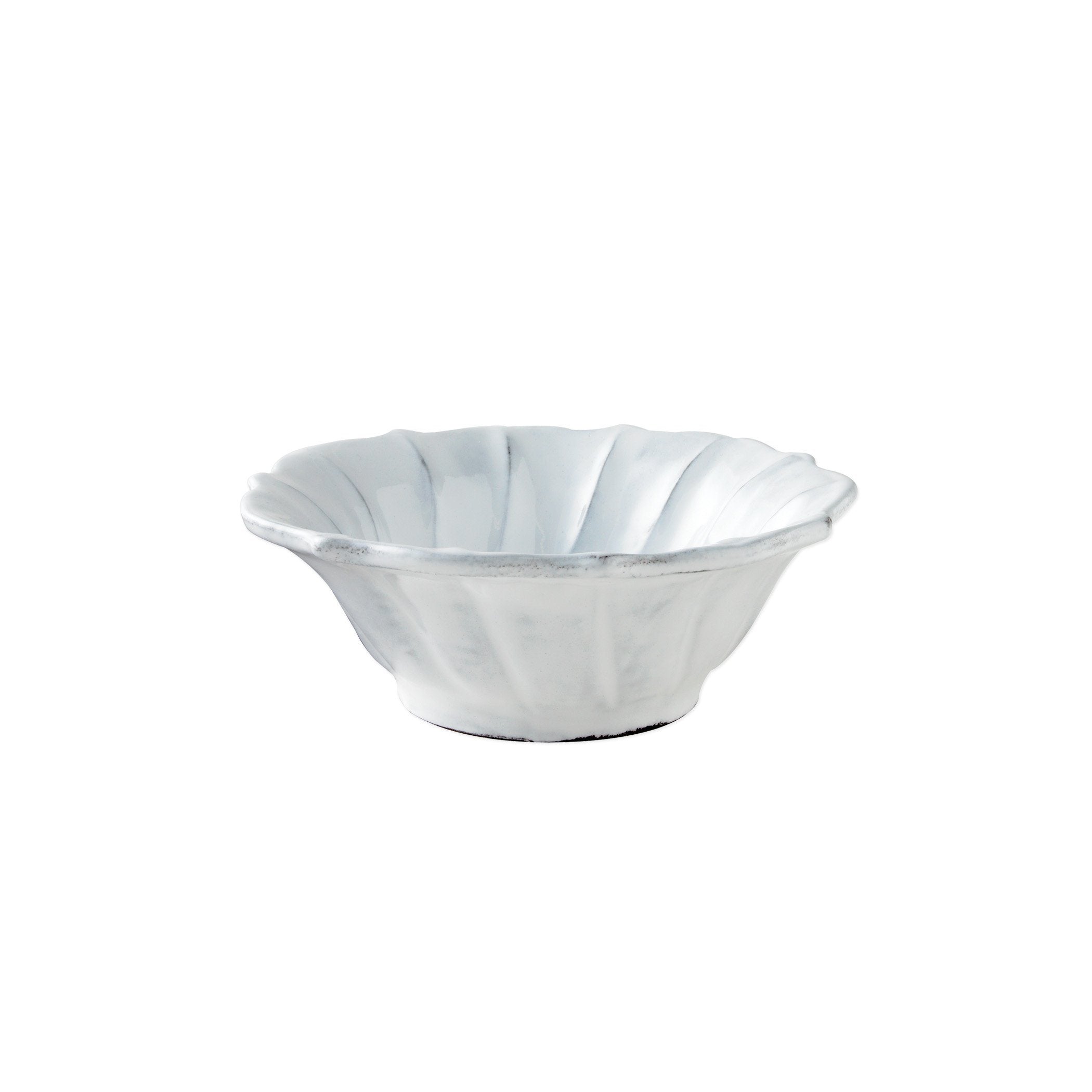 Vietri Handcrafted Incanto Ruffle Earthenware Cereal Bowl