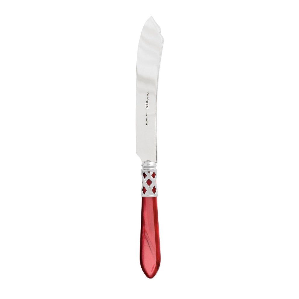 Vietri Aladdin's Stunning Chrome-finish 18/10 Stainless Steel Cake Knife
