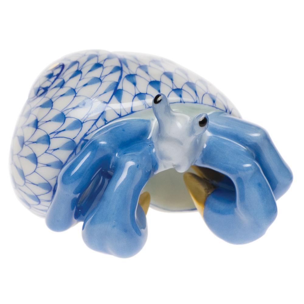Exquisite Handmade Herend Hermit Crab Porcelain Figurine