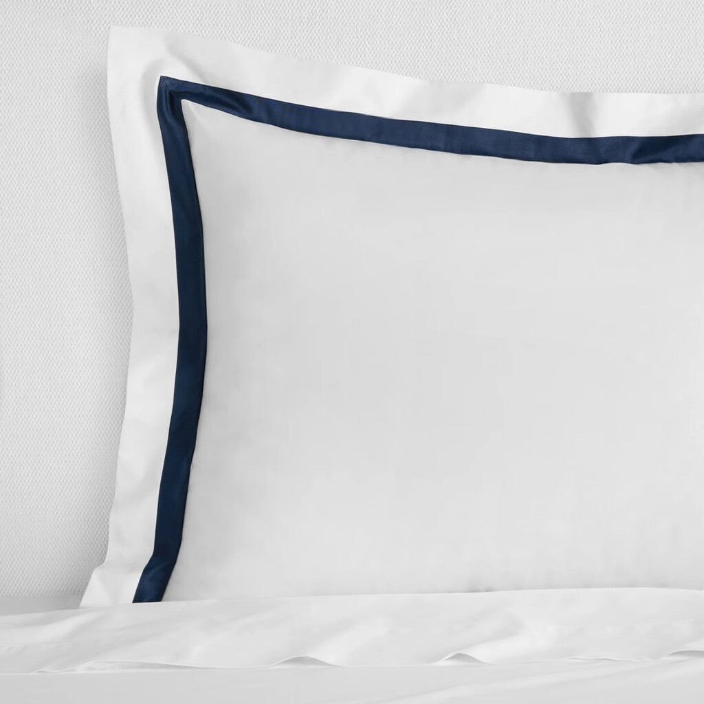 12 x 16 Sferra Estate Boudoir Sham in Luxurious Sateen Applique & Pristine Percale