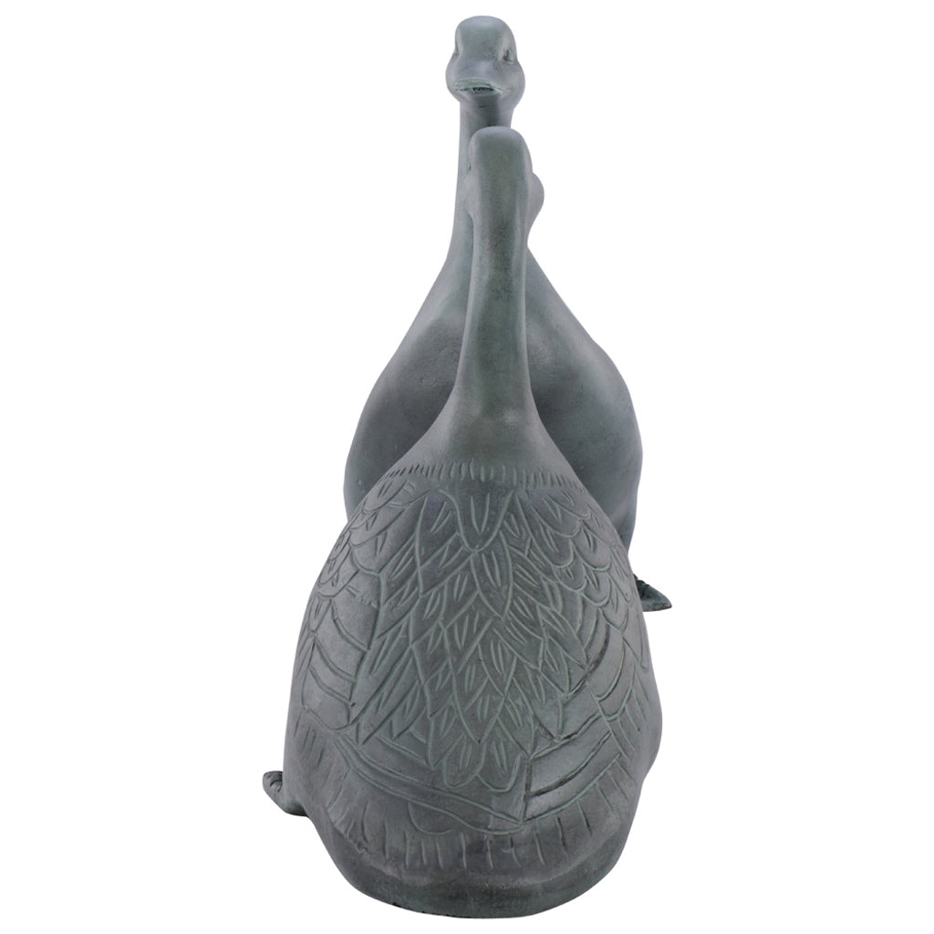 SPI Garden Decor Lucky Duckies Sculpture Pair for Patio and Lawn