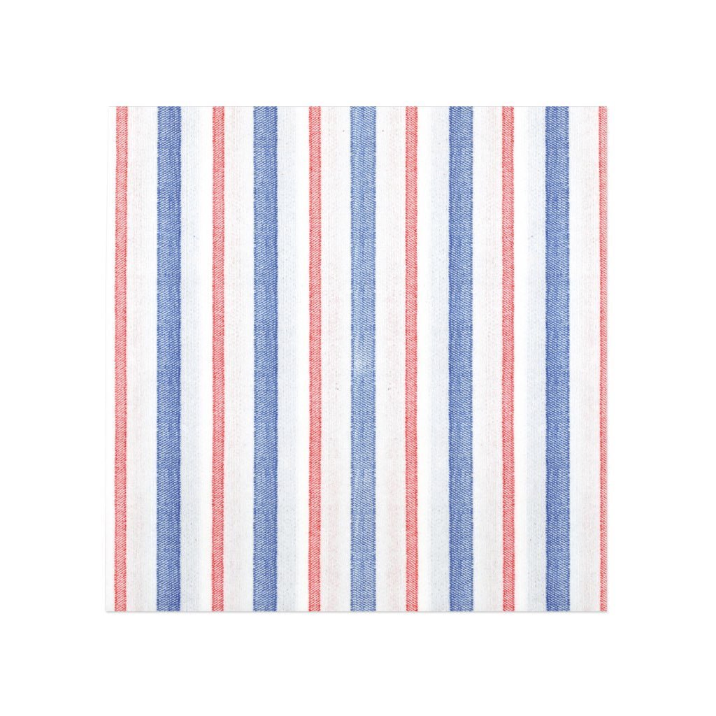 Vietri Americana Stripe Papersoft Dinner Table Napkins for Elegant Dining