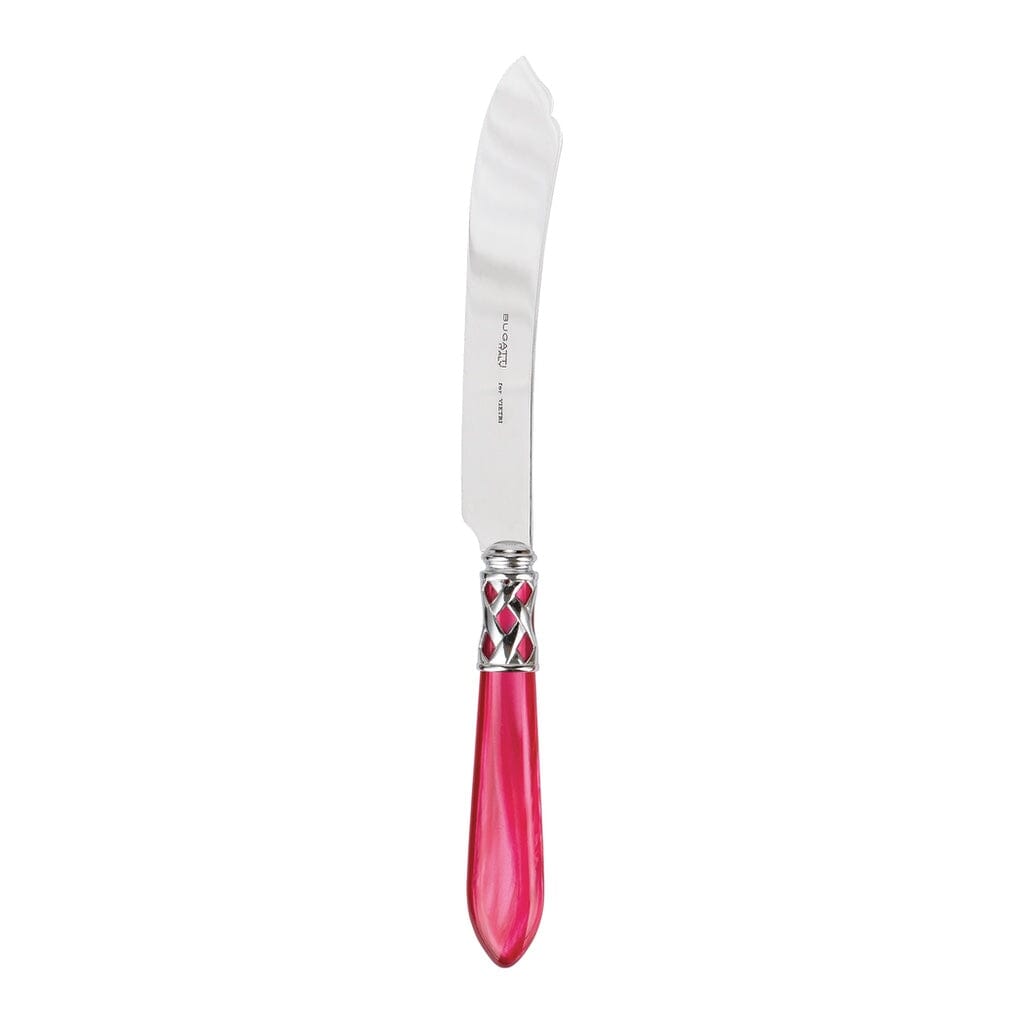 Vietri Aladdin's Stunning Chrome-finish 18/10 Stainless Steel Cake Knife