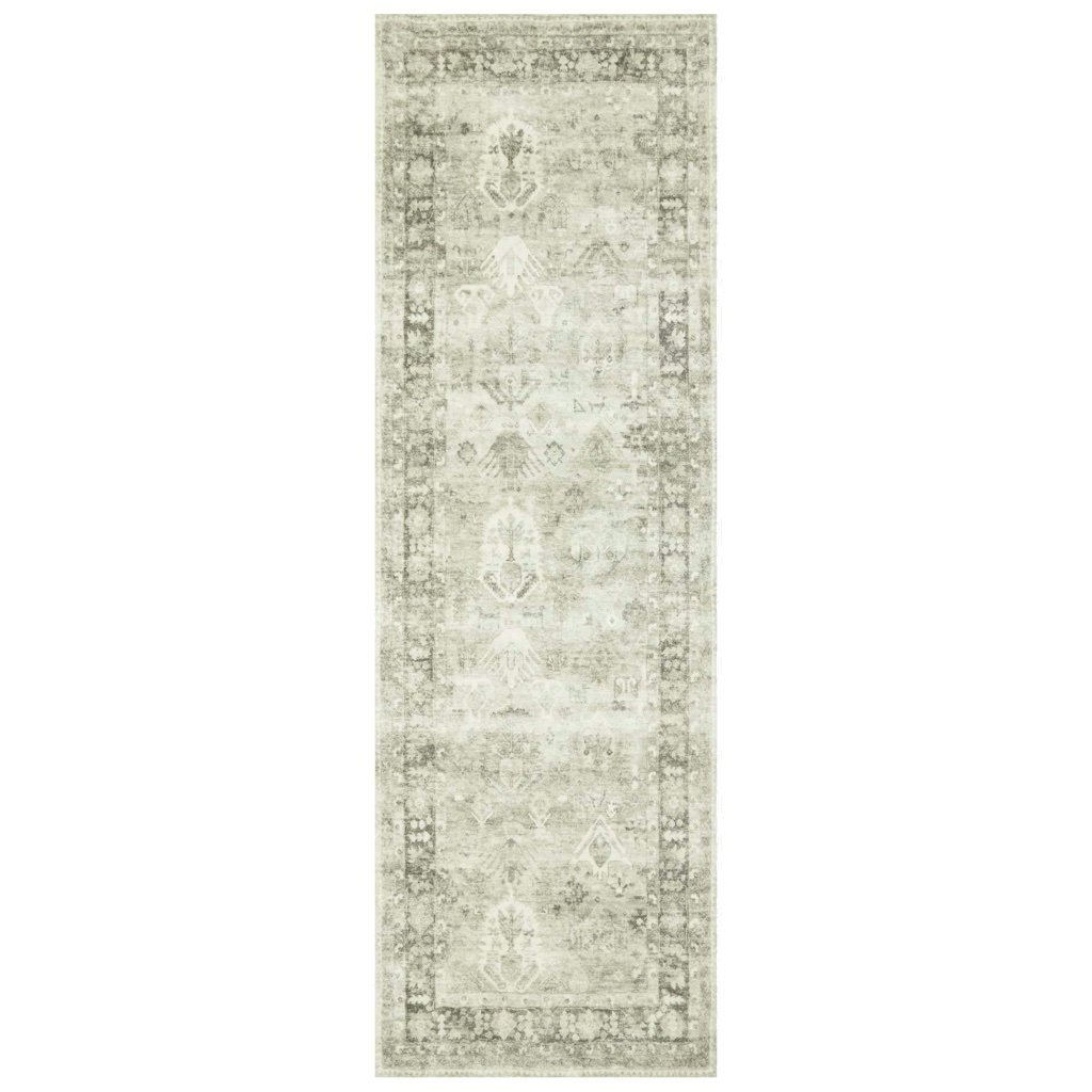 Loloi II Rosette ROS 04 Area Rug in Elegant Steel and Graphite Shades