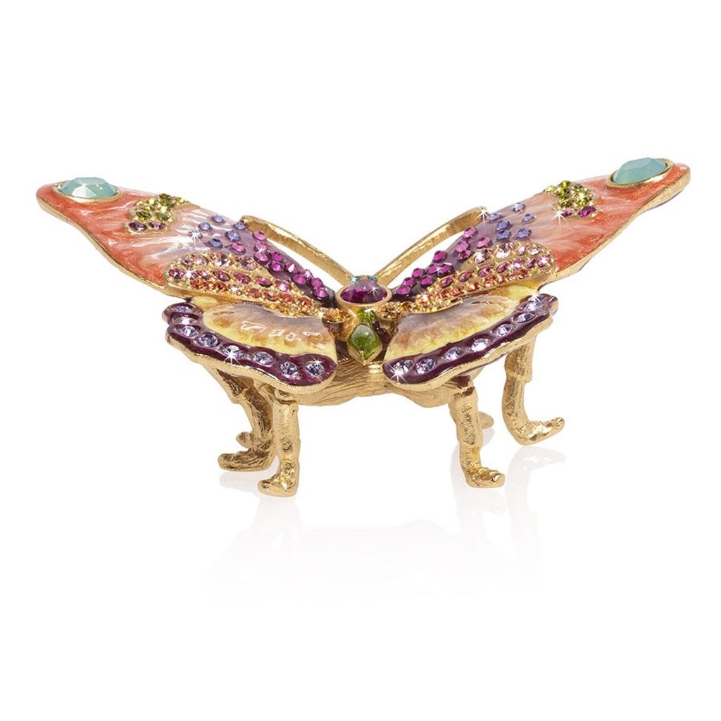 Jay Strongwater Small Decorative Madame Butterfly Figurine