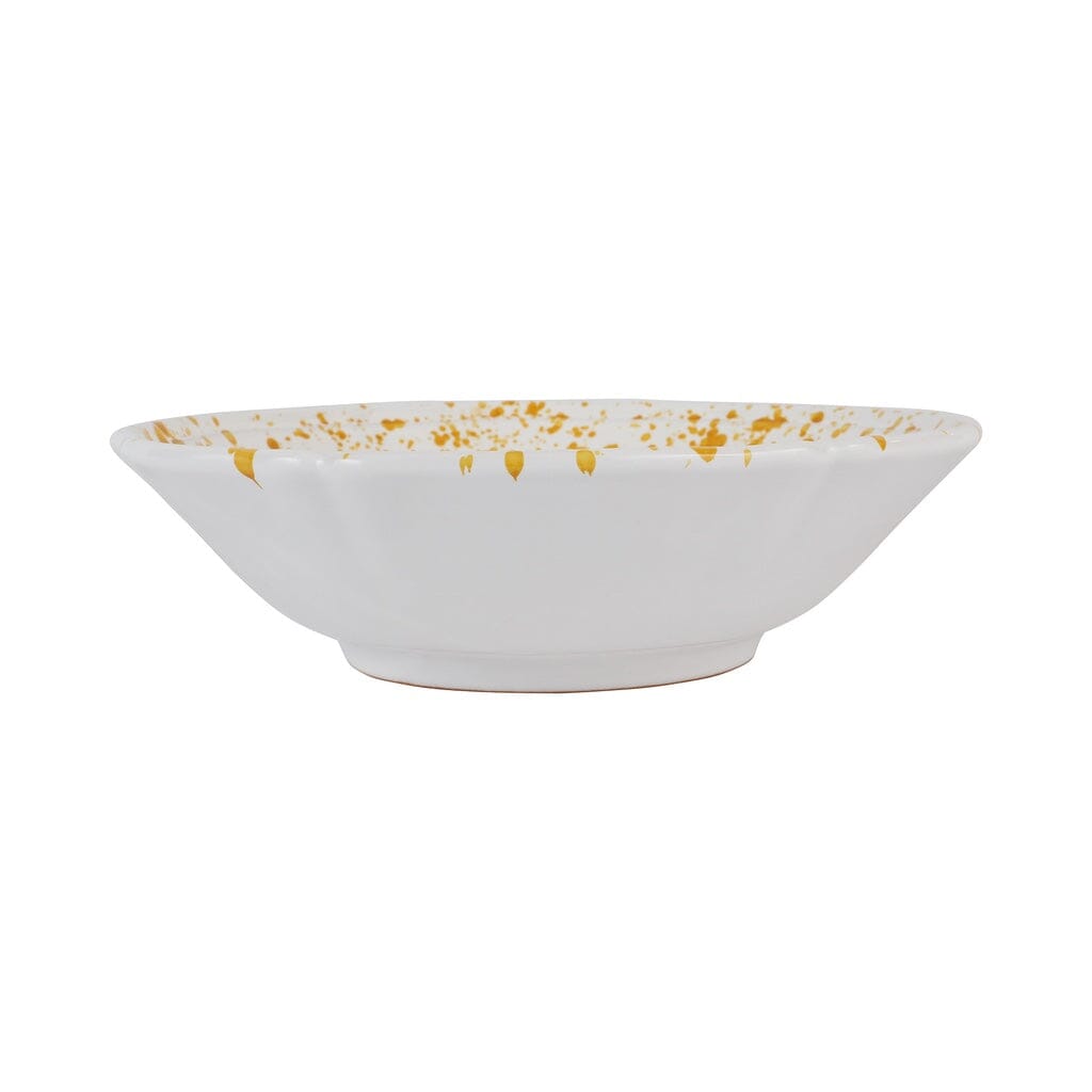 Vietri Amalfitana Colorful Splatter Design 12-Inch Serving Bowl