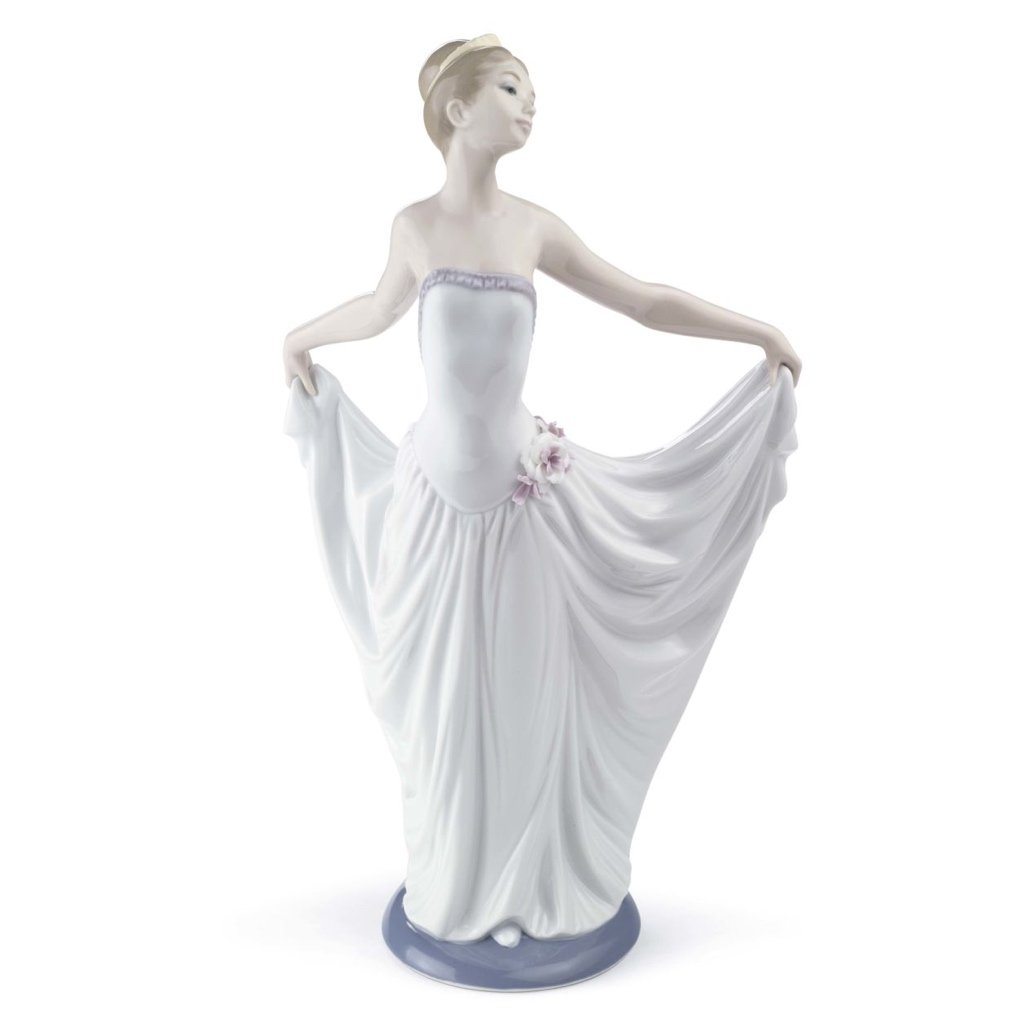 Exquisite Handmade Spanish Lladro Porcelain Ballet Dancer Figurine