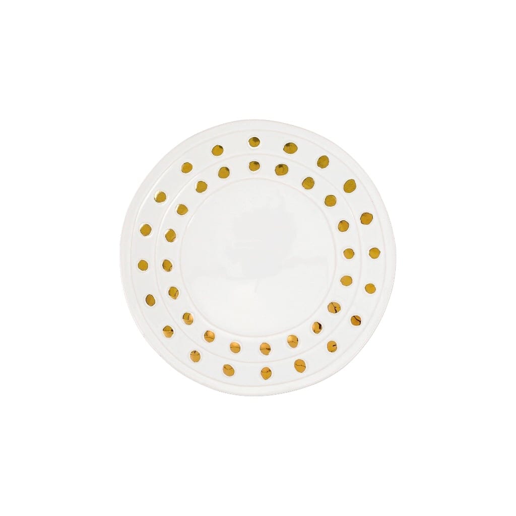 Vietri Medici Collection Gold Italian Ceramic Pasta Serving Bowl