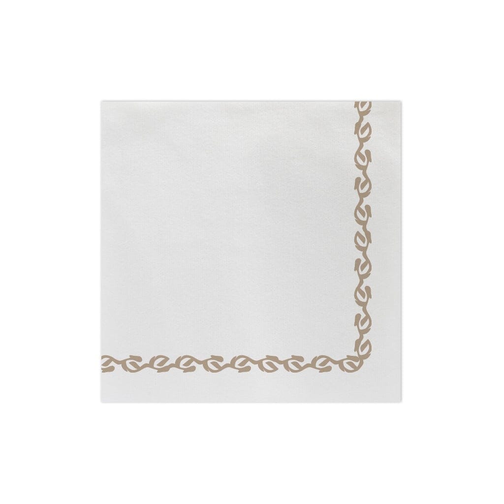 Vietri Florentine Linen-style Papersoft Disposable Dinner Napkins