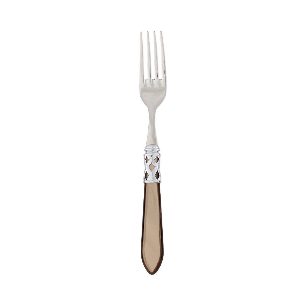 Vietri Aladdin Fork with Brilliant Chrome Finish, Handmade in Italy